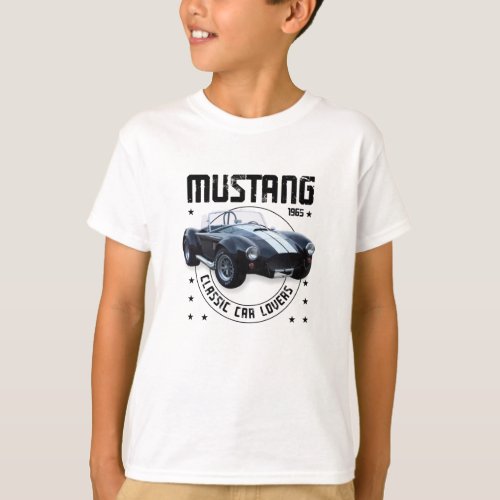 Classic Car Mustang 1965 T_Shirt