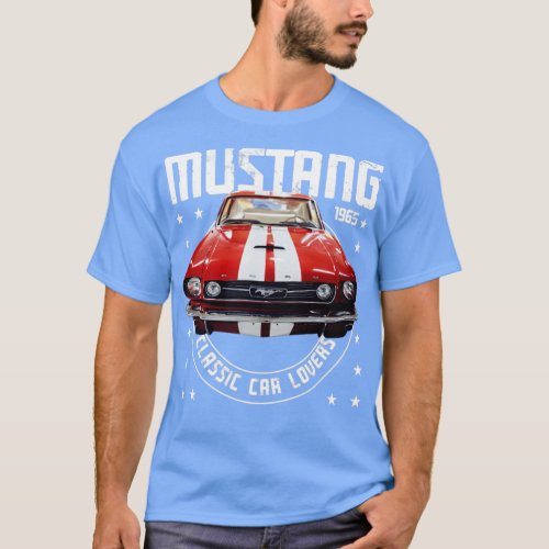 Classic Car Mustang 1965 T_Shirt