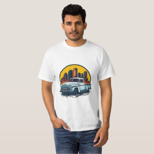 Classic car pickup chevrolet vintage 2 T-Shirt