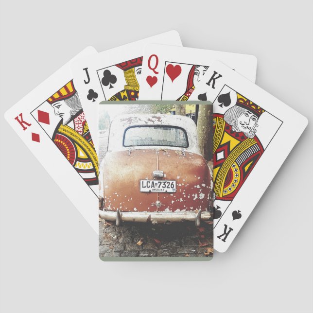 CLASSIC CAR POKER CARDS (Back)