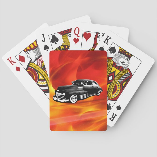Classic Car Poker Cards (Back)