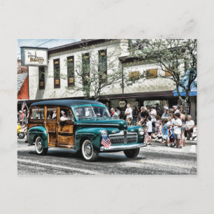 Classic Car Postcard