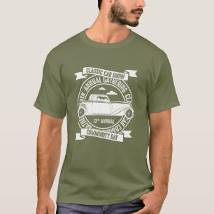 Classic Car Show Annual Gathering Mens T-Shirt