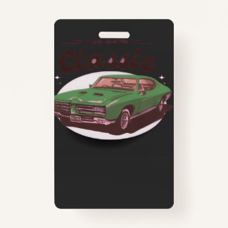 Classic Car Show  Badge