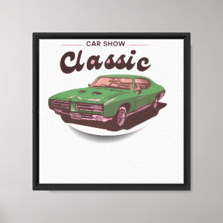 Classic Car Show  Canvas Print