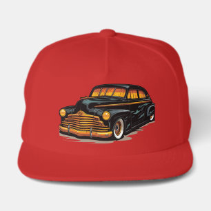 classic car snap back hat