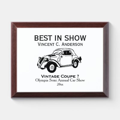 Classic Car Specific Award