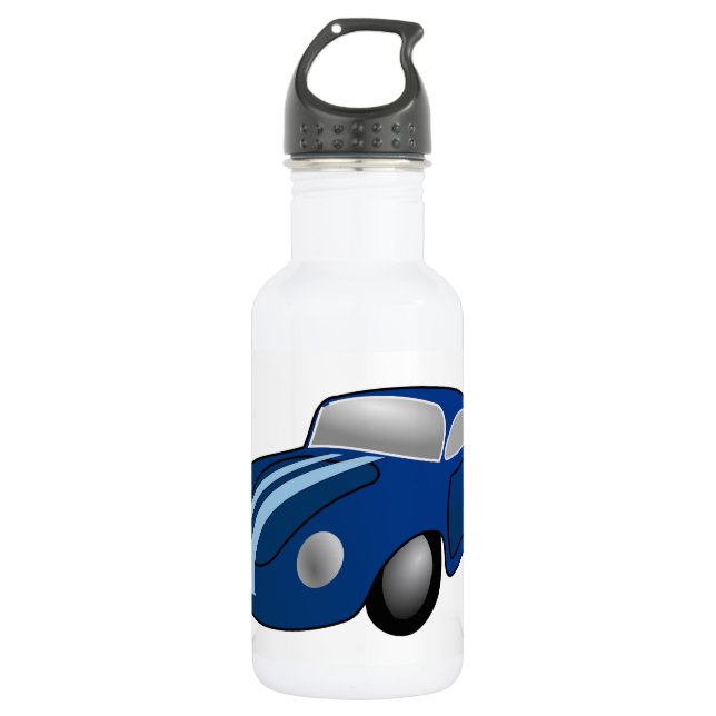 Classic Car Stainless Steel Water Bottle (Front)
