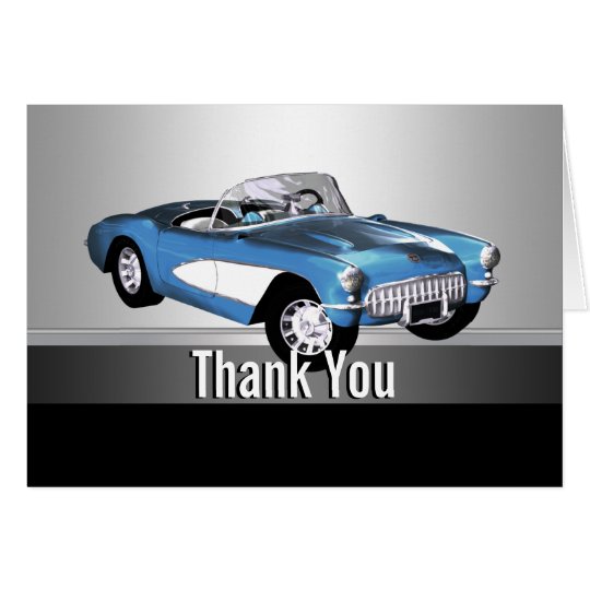 Classic Car Thank You Cards | Zazzle.com