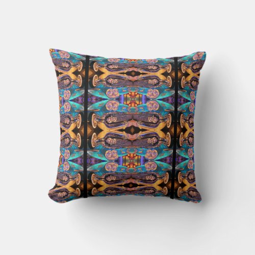 Classic Car Throw Pillow