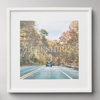 Classic Car Trip in The Berkshires 8x8 Photo Tile