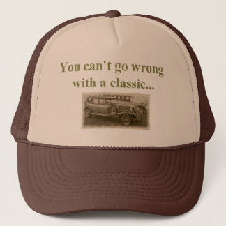 classic car trucker hat