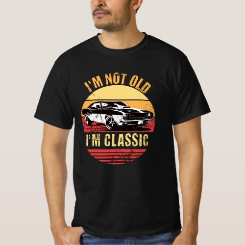 Classic car vintage style T_Shirt