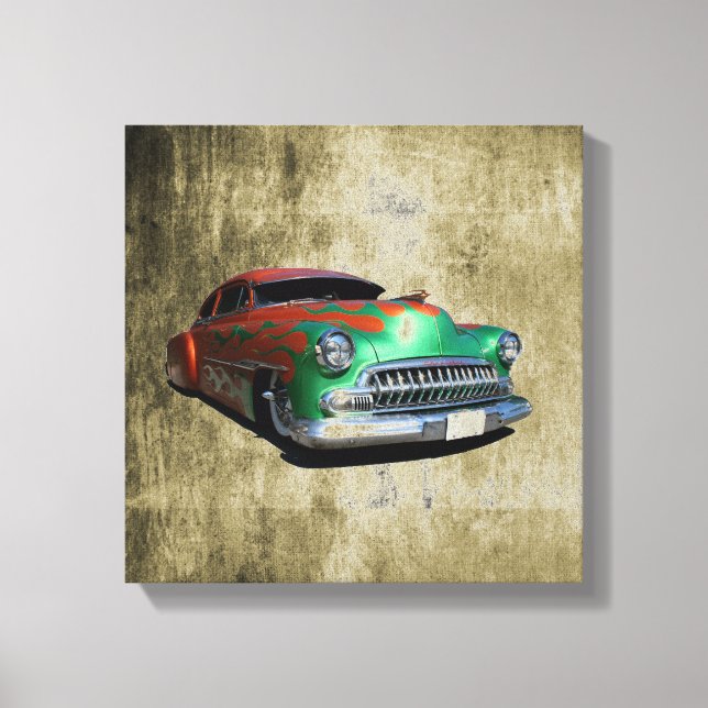 Classic Car Wrapped Canvas Print (Front)