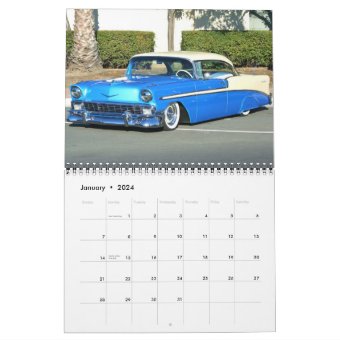 Classic Cars 2020 Calendar | Zazzle