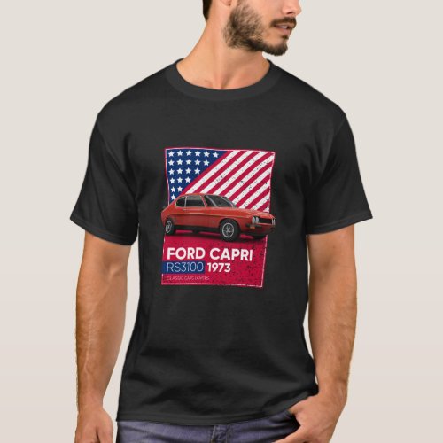 Classic Cars Capri RS3100 1973 T_Shirt