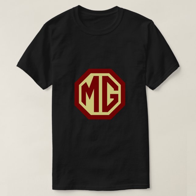 Classic Cars Logo - MG  T-Shirt (Design Front)