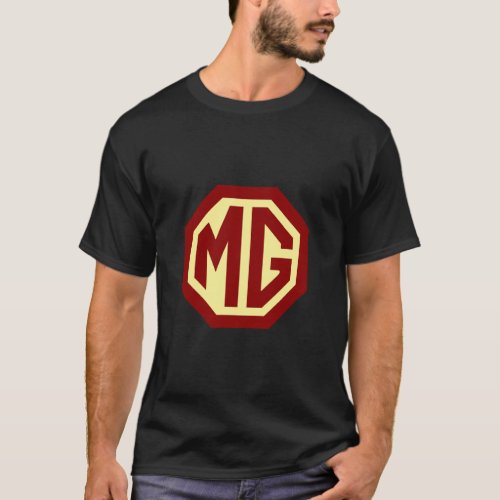 Classic Cars Logo _ MG  T_Shirt