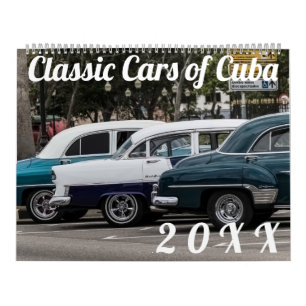 Classic Cars of Cuba 2 Calendar