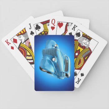 Classic Cars Playing Cards. Playing Cards by interstellaryeller at Zazzle