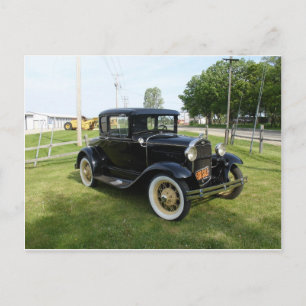 Classic Cars Postcard