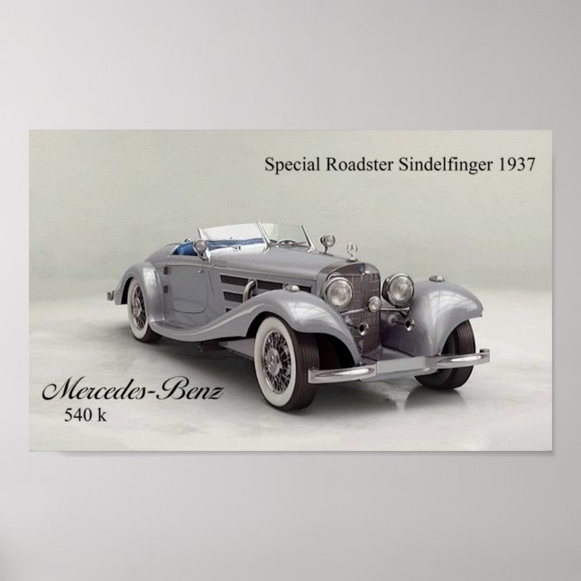 Classic Cars poster (Front)