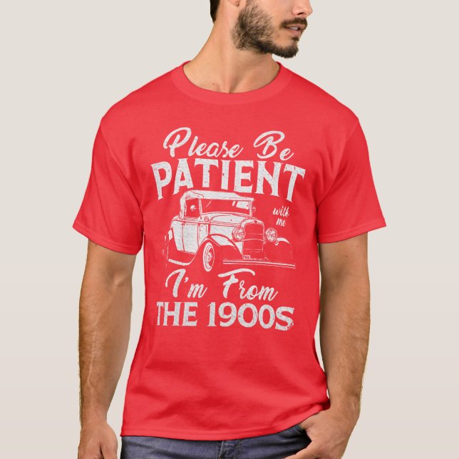 Classic Cars Saying Please Be Patient With Me girl T-Shirt (Front)