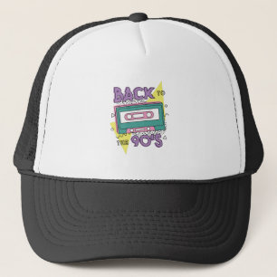 Classic Cassette From 90s Nostalgia Trucker Hat