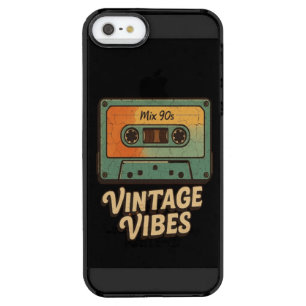Classic Cassette Clear iPhone SE/5/5s Case