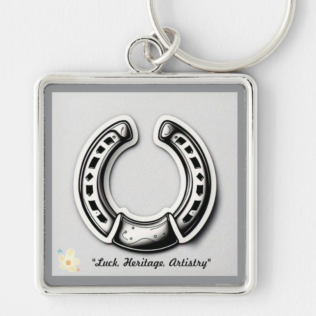"Classic Charm" Keychain (Front)