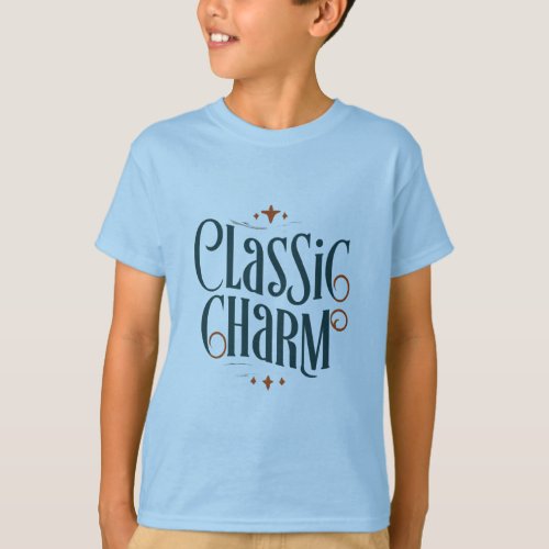  Classic Charm Timeless Elegance T_shirt T_Shirt