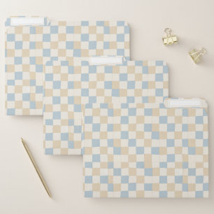 Classic Checkerboard Patchwork File Folder