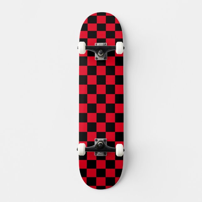 Classic Checkerboard  Skateboard (Front)