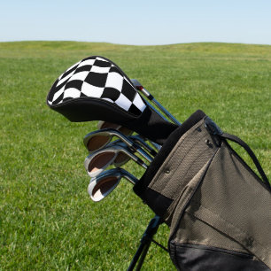 Classic Checkered Golf Head Cover