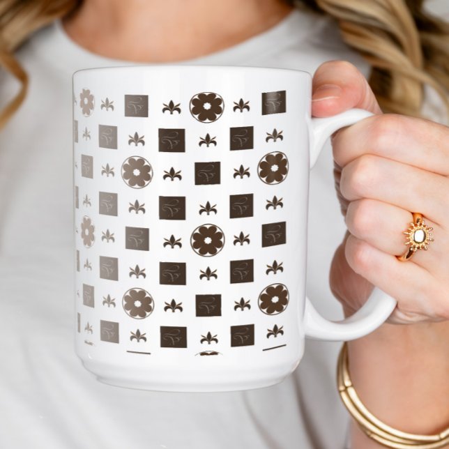 Classic Checkered Pattern  Coffee Mug (Creator Uploaded)