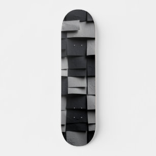 Classic Checkered Pattern Skateboard