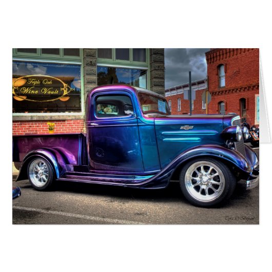 Classic Chevrolet Pick Up Cards (Front Horizontal)