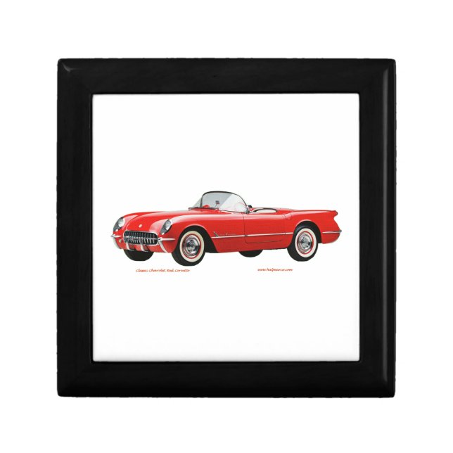 Classic_Chevrolet_Red_Corvette Gift Box (Front)