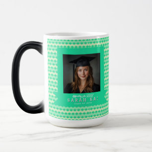 Classic Chevron Pattern Masters Grad Color Morph Mug
