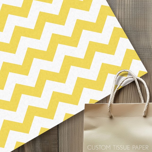 Classic Chevron Pattern Tissue Paper (Custom Tissue Paper)