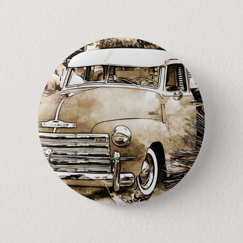 Classic Chevy Chevrolet Truck Button