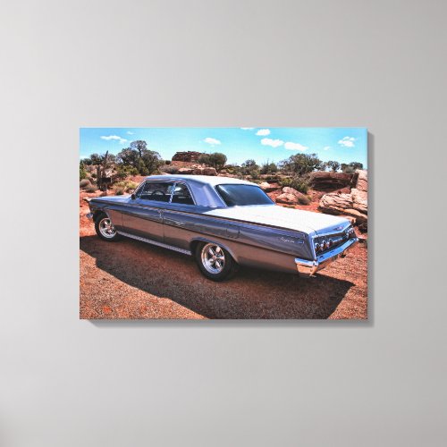 Classic Chevy Impala Hot Rod Canvas Print