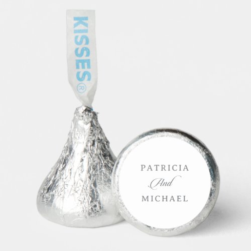 Classic Chic Calligraphy Wedding Hershey®'s Kisses®
