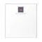 Classic Chic Dark Blue and Coral Monogram