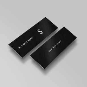 Classic Chic Modern Stylish Black White Price Tag