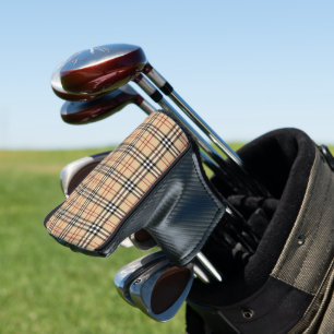 Classic Chic Scottish Tartan Pattern Golf Head Cover