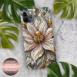 Classic Chic Stained Glass Floral Art Pattern iPhone 11Pro Max Case