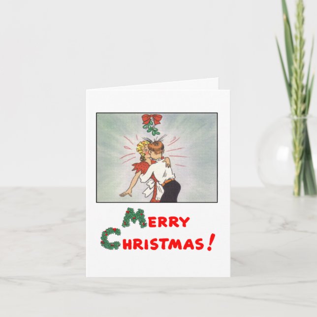 Classic Chic Young Christmas Card (Front)