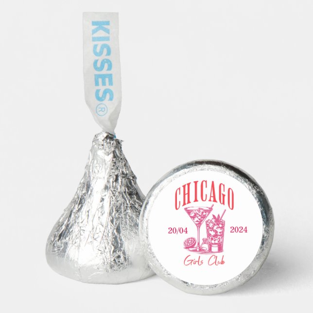 Classic chicago bachelorette weekend hershey®'s kisses® (Front)