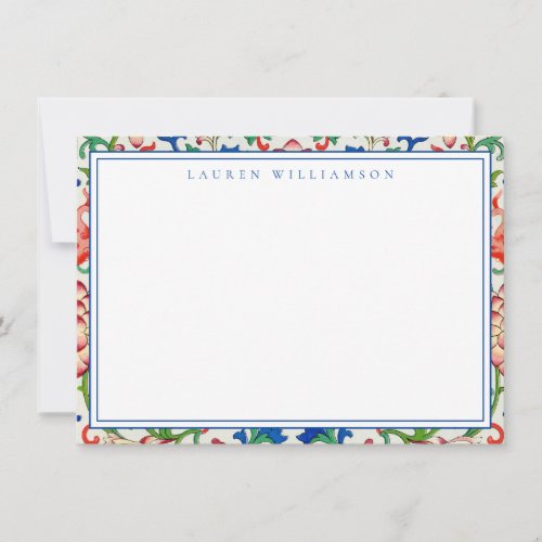 Classic Chinoiserie Collection Note Card